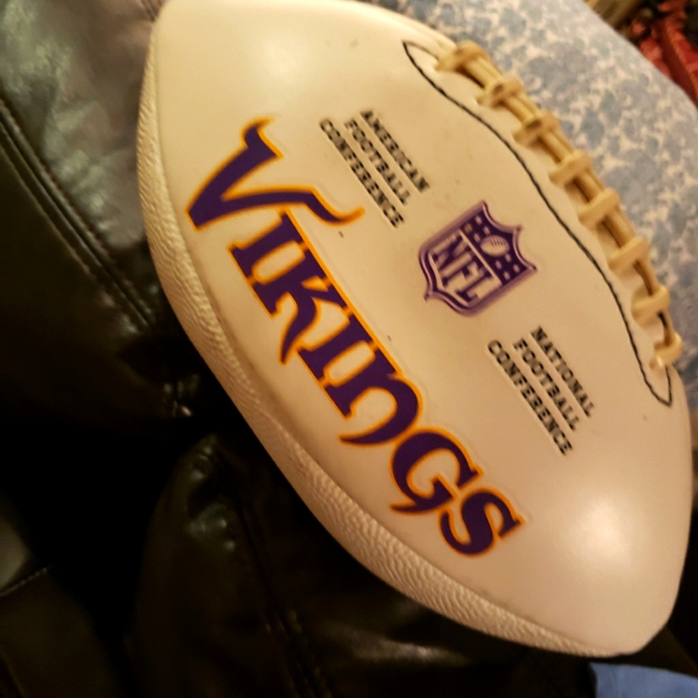 Minnesota vikings memorabilia Football